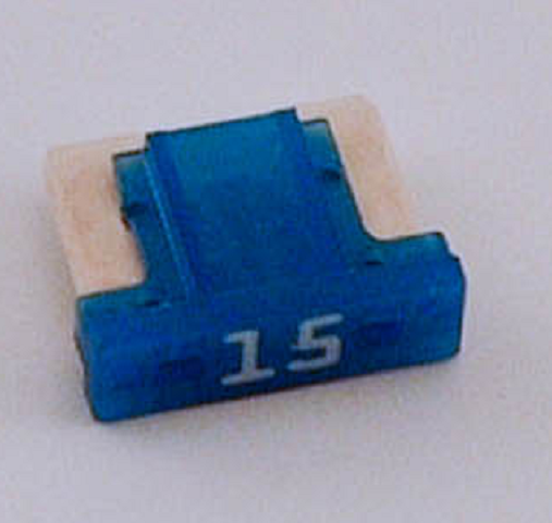 15 Amp Low Profile Mini Fuses LMIN15 5 Count Bag - Click Image to Close